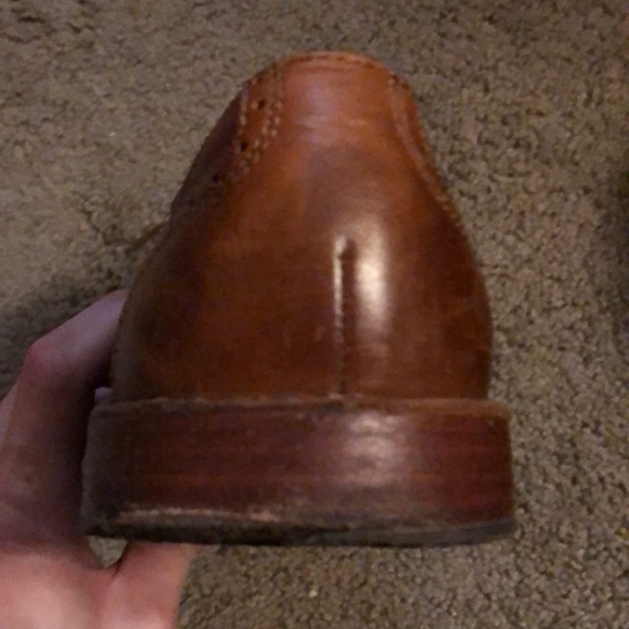 Sebago tan Brattle oxfords in 9.5 - Picture 5 of 6